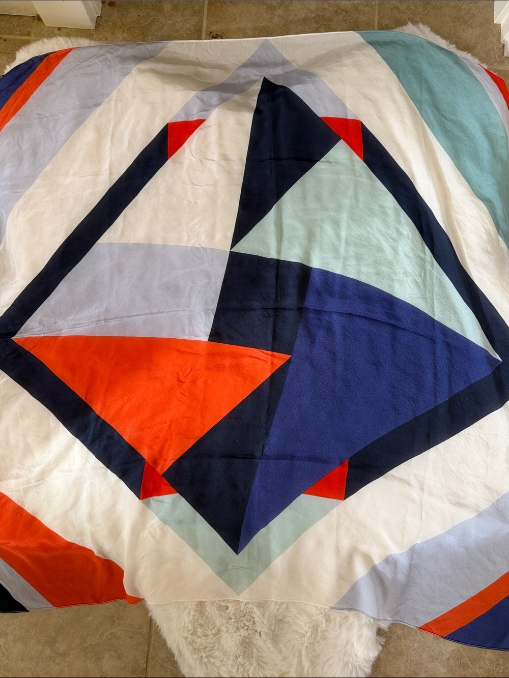 Private label Silk Scarf 38”x 36”